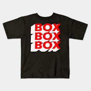 Box Box Box Kids T-Shirt